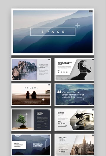 25+ inspirierende Beispiele für PowerPoint-Präsentationsdesigns (2018